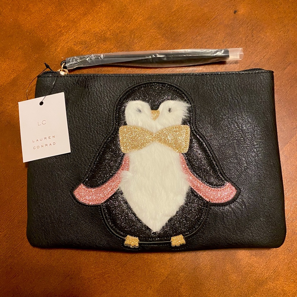 Lauren Conrad penguin wristlet